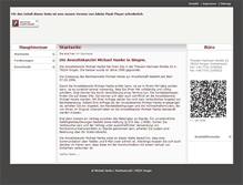 Tablet Screenshot of anwalthanke.eu